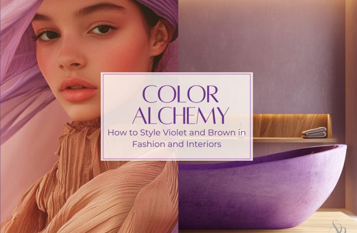 Pairing Brown and Violet