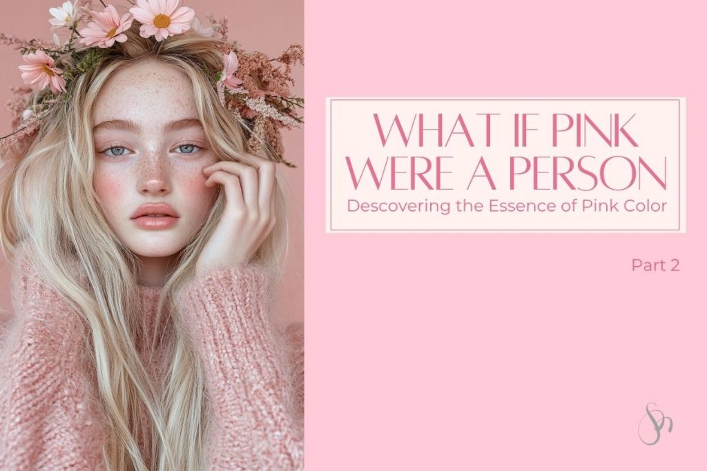 exploration of pink color through the lens of personality